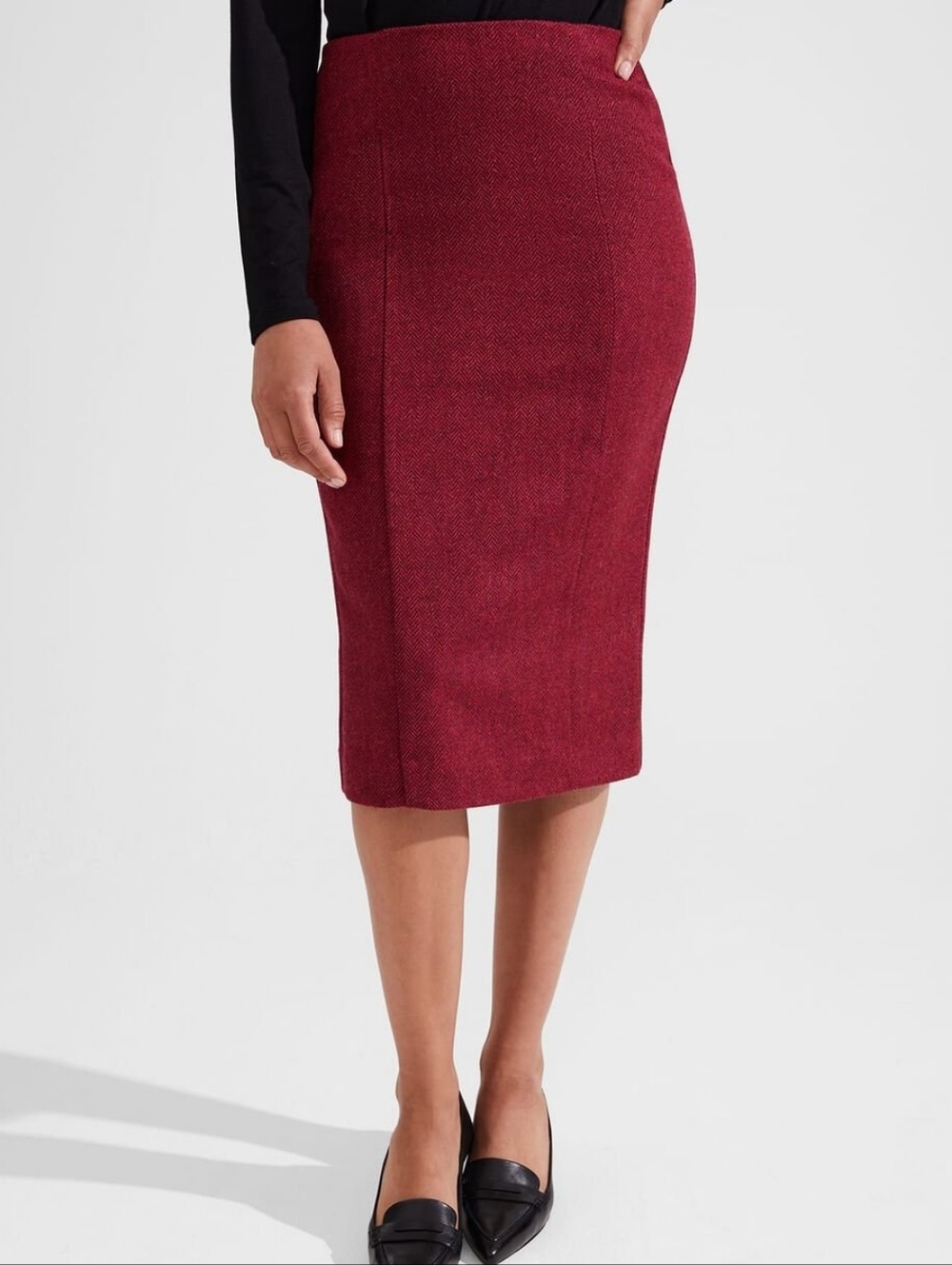Like New Red Pencil Skirt
